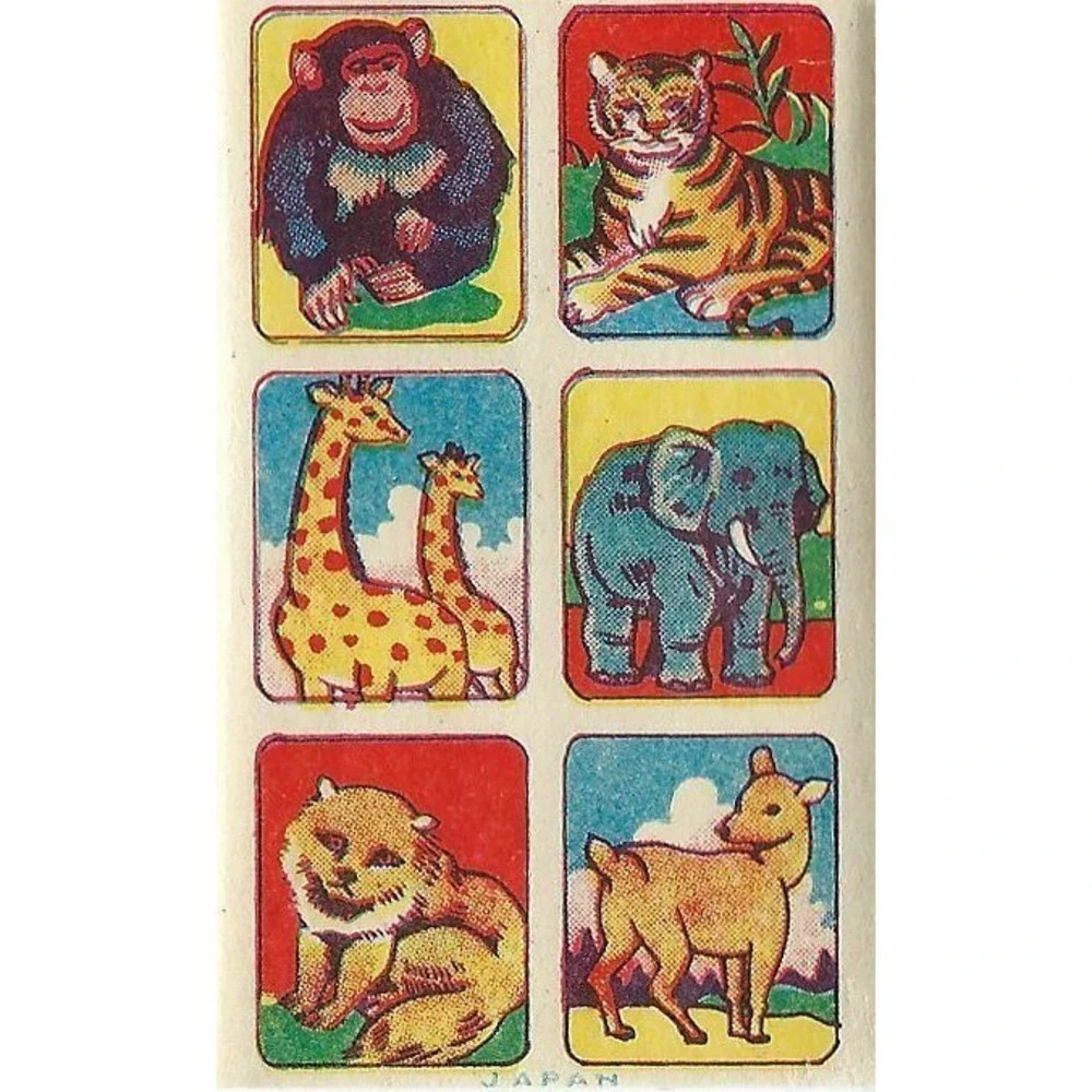 Transfer Picture Book Tattoos Unused 50s Toy Super Man New Old Stock VTG Lot